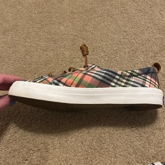 Sperry Plaid Top Slider 8 - Picture 7 of 13